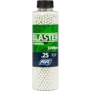 Страйкбольні кульки ASG Blaster White 6 мм 0,25 г 3300 шт