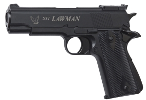 Страйкбольний пістолет ASG STI Lawman кал.6 мм Black