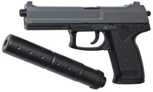 Страйкбольний пістолет ASG DL 60 SOCOM кал.6 мм Black