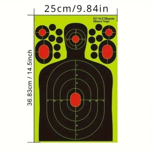 Купить Мішень для стрільби із флуоресцентного паперу  Фото 1