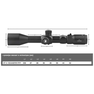 Купить Discovery Optics HT 4-16X44SFIR FFP  Фото 6