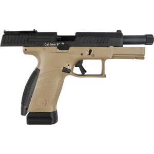 Купить Пистолет страйкбольный ASG CZ P-10C OR-OT Dual-Tone. Blowback. CO2 кал. 6 мм Black/fde  Фото 4