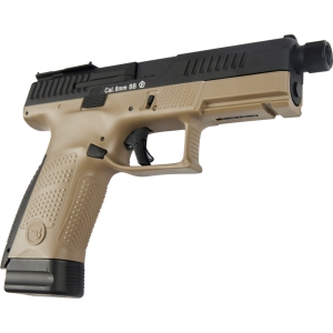 Купить Пистолет страйкбольный ASG CZ P-10C OR-OT Dual-Tone. Blowback. CO2 кал. 6 мм Black/fde  Фото 3