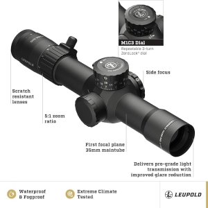 Купить LEUPOLD MARK 5HD 2-10X30 (35mm) M1C3 FFP PR-1MOA  Фото 1