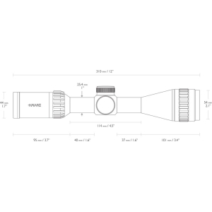 Купить Приціл оптичний Hawke Airmax 3-9х40 з сіткою AMX  Фото 1
