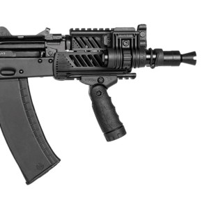 Купить Цівка тактична FAB для AK 74У, 4 планки, чорна  Фото 2