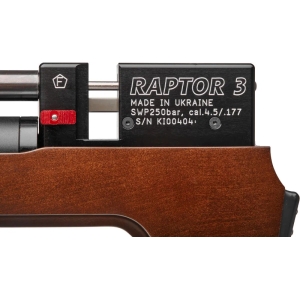 Купить Raptor 3 Long HP PCP кал. 4.5 мм. M-LOK. Коричневый (чехол в комплекте)  Фото 6