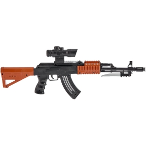 Купить Автомат світло-звуковий ZIPP Toys AK47. Колір – чорний  Фото 1