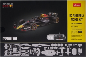Купить Машинка-конструктор Rastar Oracle Red Bull Racing RB19 1:16. Синій  Фото 7