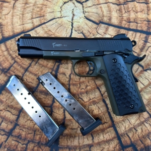 KUZEY 911#2 Black/Green Grips БУ
