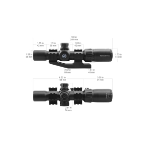 Купить Vector Optics  MUSTANG GENII 1-4X30 (30 мм) Illum. SFP  Фото 9