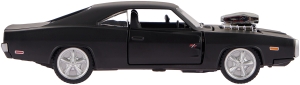 Купить Машинка Rastar 1970 Dodge Charger R/T 1:36 Черный  Фото 3