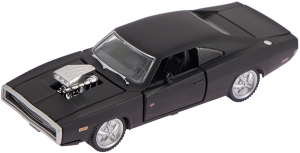 Машинка Rastar 1970 Dodge Charger R/T 1:36 Черный