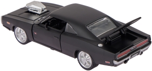 Купить Машинка Rastar 1970 Dodge Charger R/T 1:36 Черный  Фото 4
