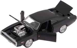 Купить Машинка Rastar 1970 Dodge Charger R/T 1:36 Черный  Фото 1