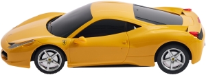 Купить Машинка Rastar Ferrari 458 Italia 1:24 Жовтий  Фото 2