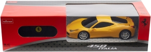 Купить Машинка Rastar Ferrari 458 Italia 1:24 Жовтий  Фото 8