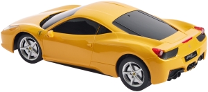 Купить Машинка Rastar Ferrari 458 Italia 1:24 Жовтий  Фото 3