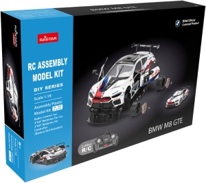 Купить Машинка-конструктор Rastar BMW M8 GTE 1:18. Білий  Фото 5
