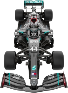 Купить Машинка Rastar Mercedes-AMG F1 W11 EQ Performance 1:12 Чорний  Фото 5