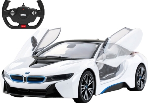Машинка Rastar BMW i8 (71060) на радиоуправлении. 1:14. Белый
