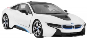 Купить Машинка Rastar BMW i8 (71060) на радиоуправлении. 1:14. Белый  Фото 3