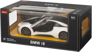 Купить Машинка Rastar BMW i8 (71060) на радиоуправлении. 1:14. Белый  Фото 7