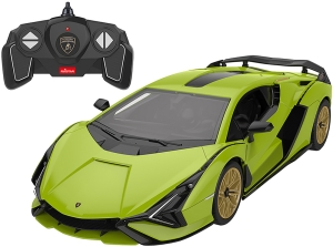 Купить Машинка-конструктор Rastar Lamborghini Sian 1:18. Зелений  Фото 