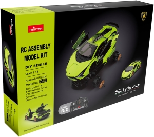 Купить Машинка-конструктор Rastar Lamborghini Sian 1:18. Зелений  Фото 8