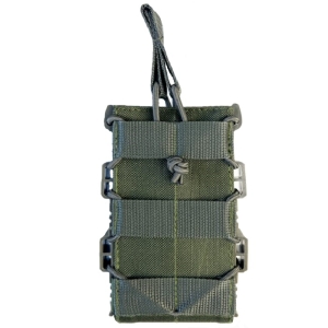 Підсумок відкритий каркасний для 1 магазину АК Cordura олива(LE3199)