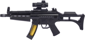 Купить Автомат світло-звуковий ZIPP Toys MP5 Чорний  Фото 1
