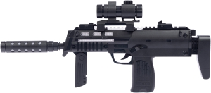 Купить Автомат світло-звуковий ZIPP Toys HK MP7 Чорний  Фото 1