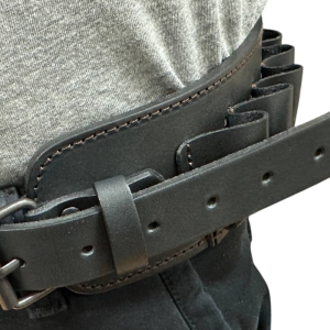 Купить Патронташ однорядний відкритий (24 яч.,12кал.) економ чорний  Фото 1