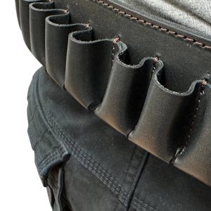 Купить Патронташ однорядний відкритий (24 яч.,12кал.) економ чорний  Фото 2