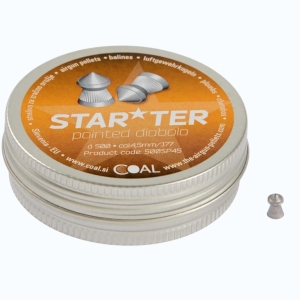 Кулі пневм. Coal Starter Pointed кал. 4.5 мм 0.52 г 500 шт уп