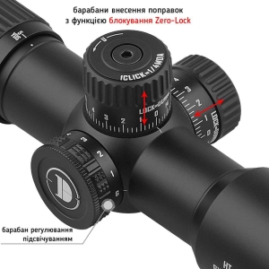 Купить Приціл Discovery Optics HT 6x24 AOE (30 мм, підсвічування)  Фото 3