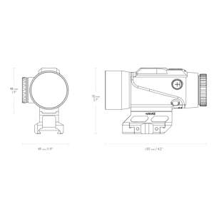 Купить Hawke Prism Sight 6x36 сітка 5,56 BDC Dot  Фото 4