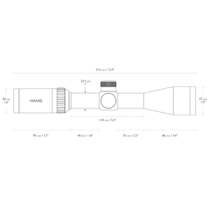 Купить Hawke Vantage 3-9х40 сітка Mil Dot з підсвічуванням  Фото 3