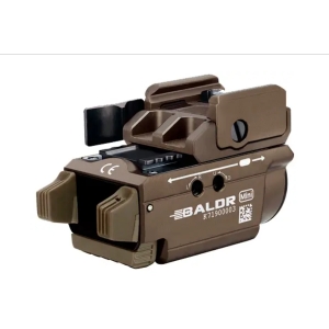 Купить Ліхтар з ЛЦВ Olight Baldr Mini Green Laser Desert Tan  Фото 1