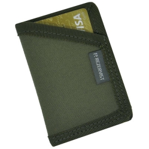 Картхолдер Rezervist з відсіком для готівки Olive