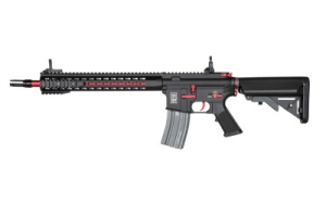 Страйкбольна штурмова гвинтівка Specna Arms SA-B14 One KeyMod 12” Red Edition HPA Модернізована версія