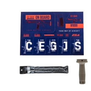 Купить Страйкбольна штурмова гвинтівка Specna Arms  SA-F12 Flex GATE X-ASR Half-Tan  Фото 15