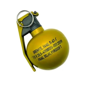 Страйкбольна граната Pyrosoft Nato 67 наповнювач горох