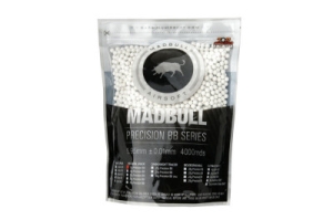 Страйкбольні кулі MadBull Precision BBs 0,25g 4000 pcs
