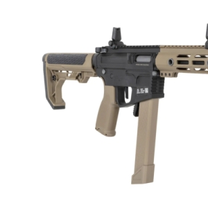 Купить Пістолет-кулемет Specna Arms SA-FX01 Flex Hal Etu with orange discharge device Half-Tan  Фото 2