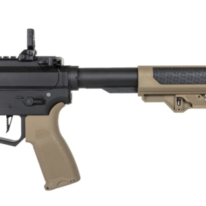 Купить Пістолет-кулемет Specna Arms SA-FX01 Flex Hal Etu with orange discharge device Half-Tan  Фото 6