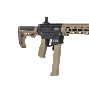 Купить Пістолет-кулемет Specna Arms SA-FX02 Flex Hal Etu with orange discharge device Half-Tan  Фото 2