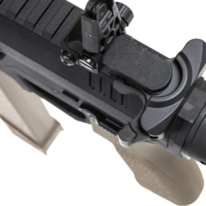 Купить Пістолет-кулемет Specna Arms SA-FX02 Flex Hal Etu with orange discharge device Half-Tan  Фото 9