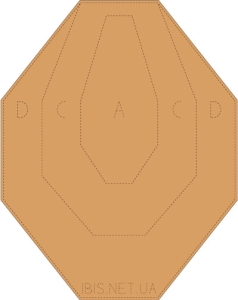 Мішень IPSС класична 460х580 Ібіс