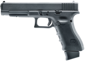 Пистолет страйкбольный Umarex Glock 34 Gen4 Deluxe Blowback СО2 кал. 6 мм ВВ